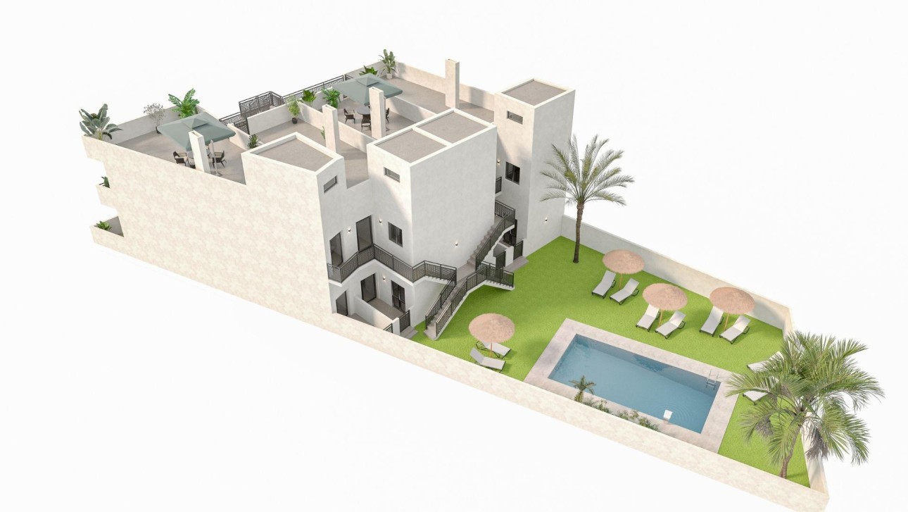 Nieuwbouw Woningen - Bungalow - Hondón de las Nieves - La Canalosa