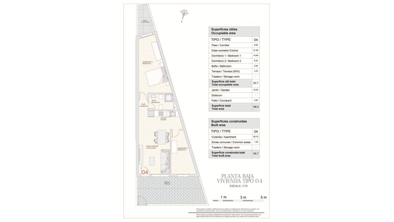 Nieuwbouw Woningen - Bungalow - Hondón de las Nieves - La Canalosa