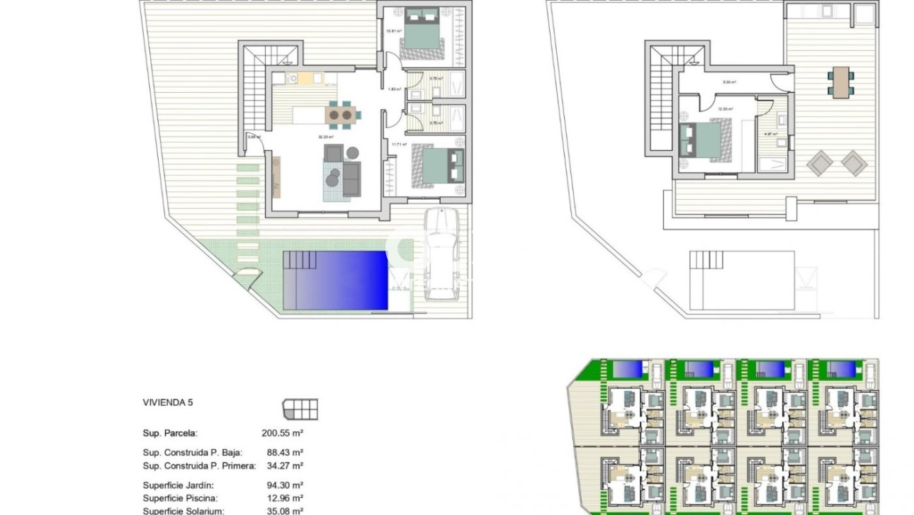 Новое здание - Villa - Torre Pacheco - Roldán