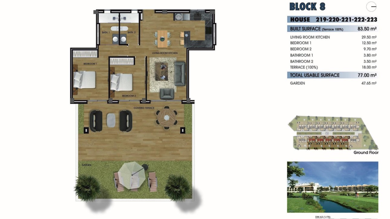 New Build - Apartment - Los Alcazares - La Serena Golf
