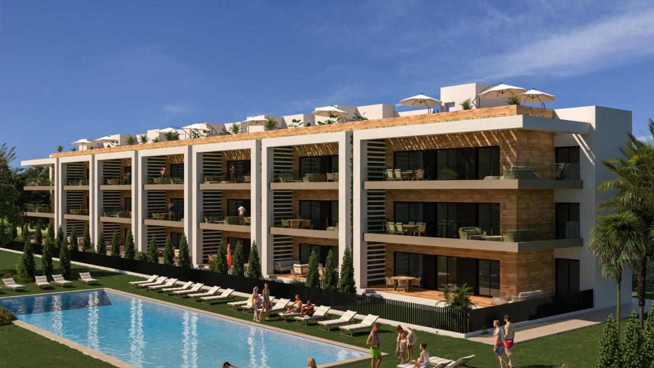 New Build - Apartment - Los Alcazares - La Serena Golf