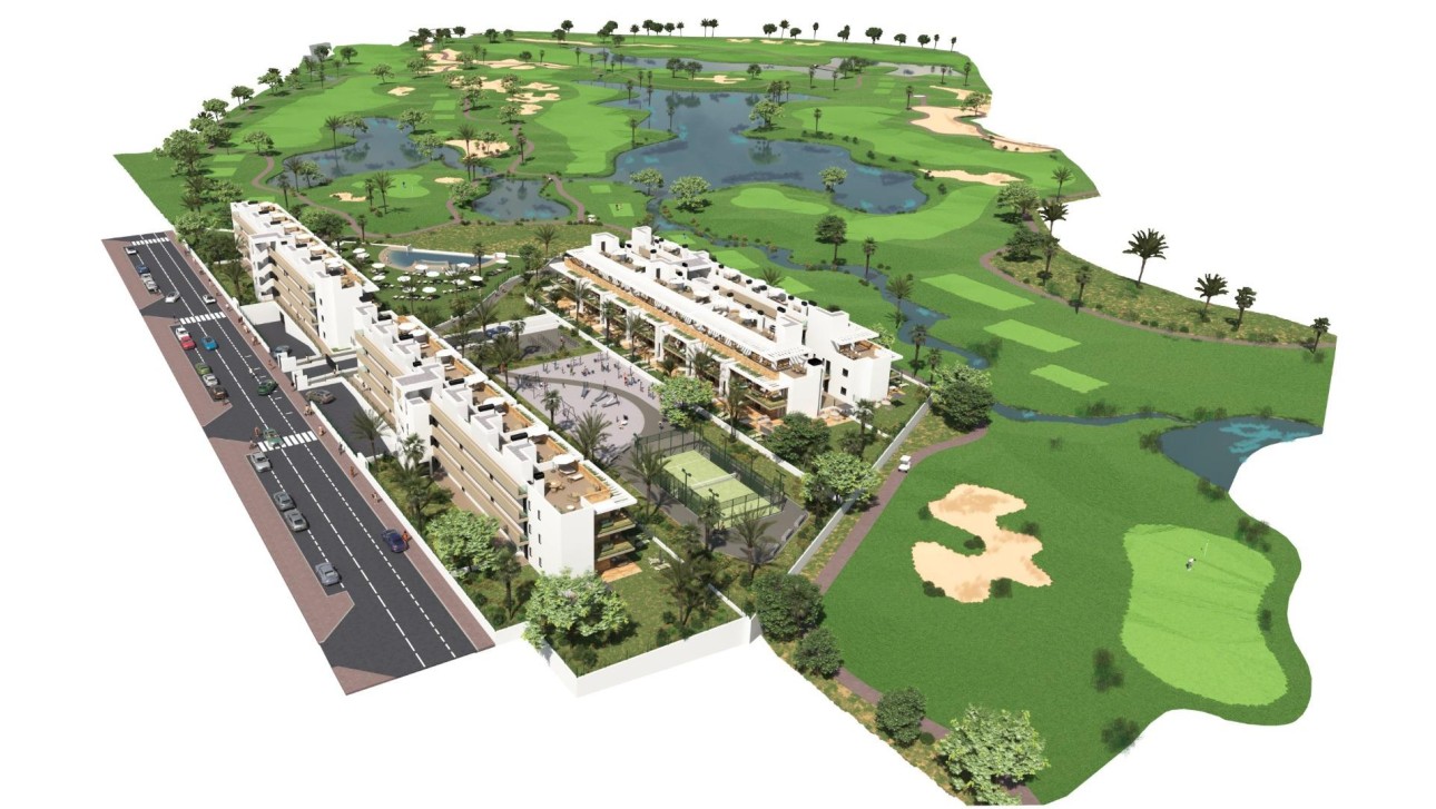 New Build - Apartment - Los Alcazares - La Serena Golf