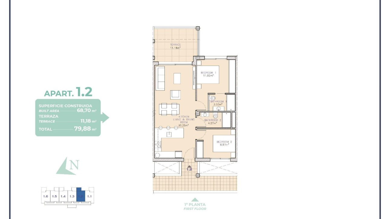 New Build - Apartment - Los Alcazares - Serena Golf
