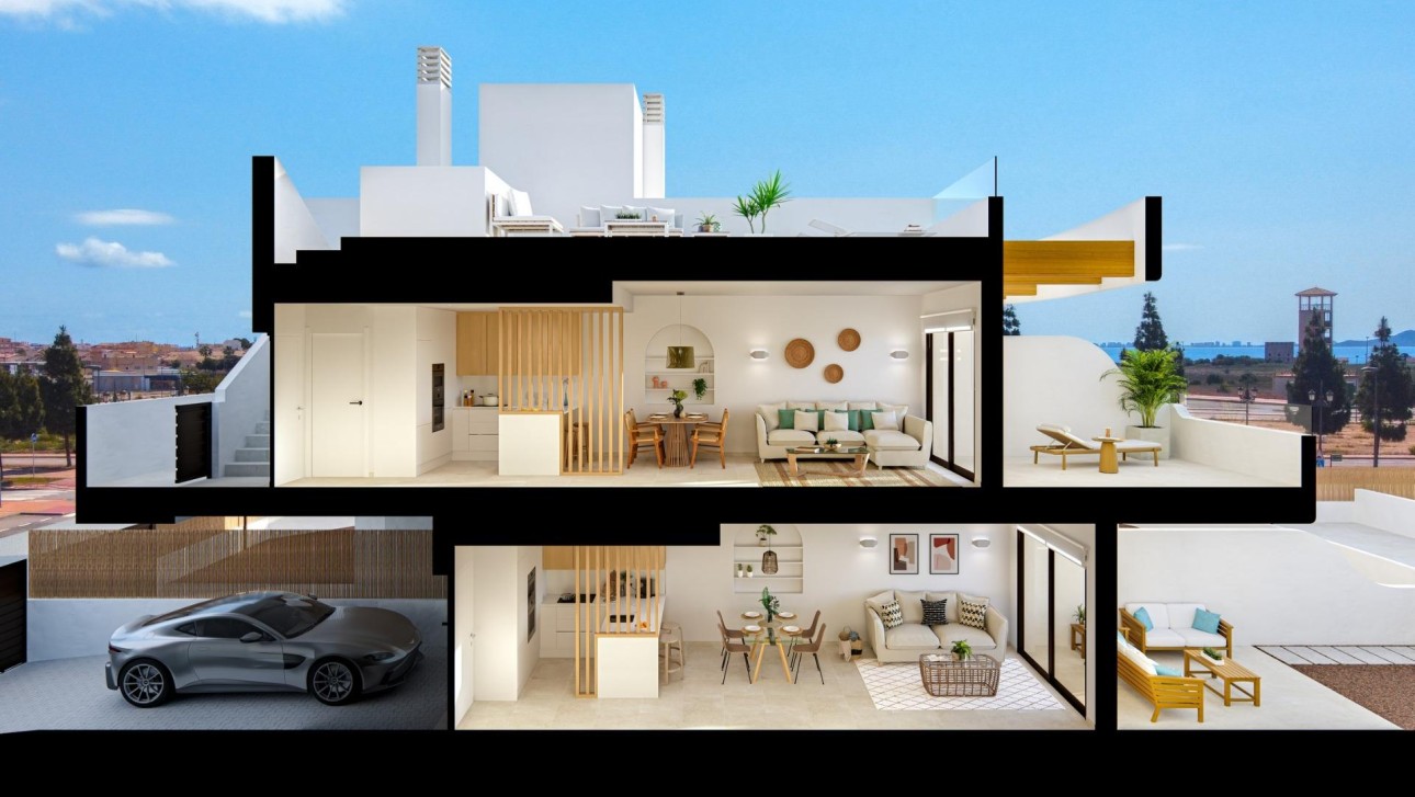 New Build - Apartment - Los Alcazares - Serena Golf