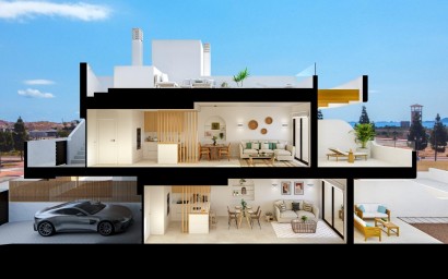 New Build - Apartment - Los Alcazares - Serena Golf