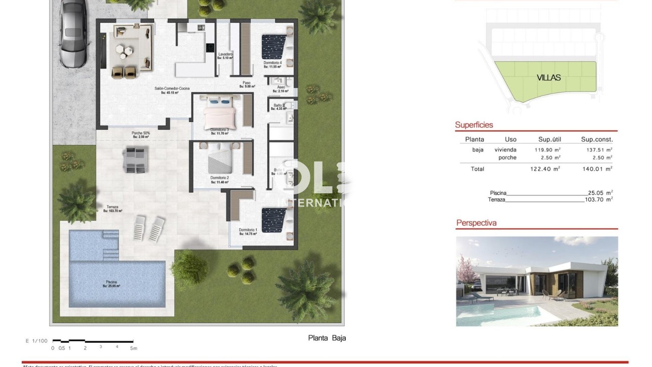 Новое здание - Villa - Baños y Mendigo - Altaona Golf