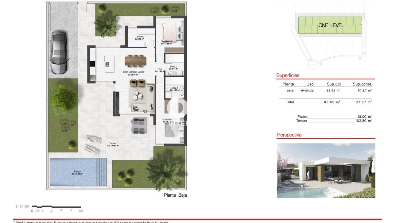 Новое здание - Villa - Baños y Mendigo - Altaona Golf