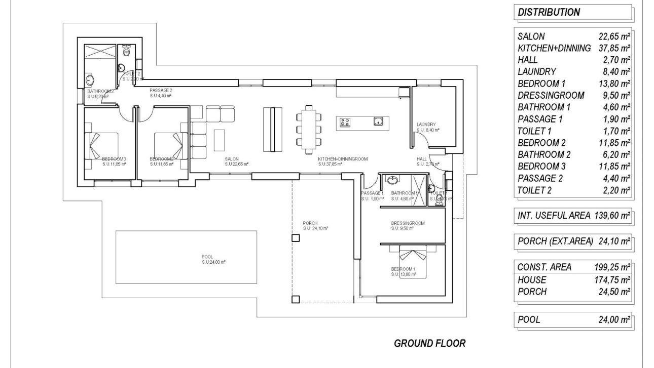 Nieuwbouw Woningen - Villa - Pinoso - Lel