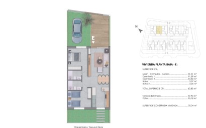 New Build - Bungalow - Pilar de la Horadada - pueblo