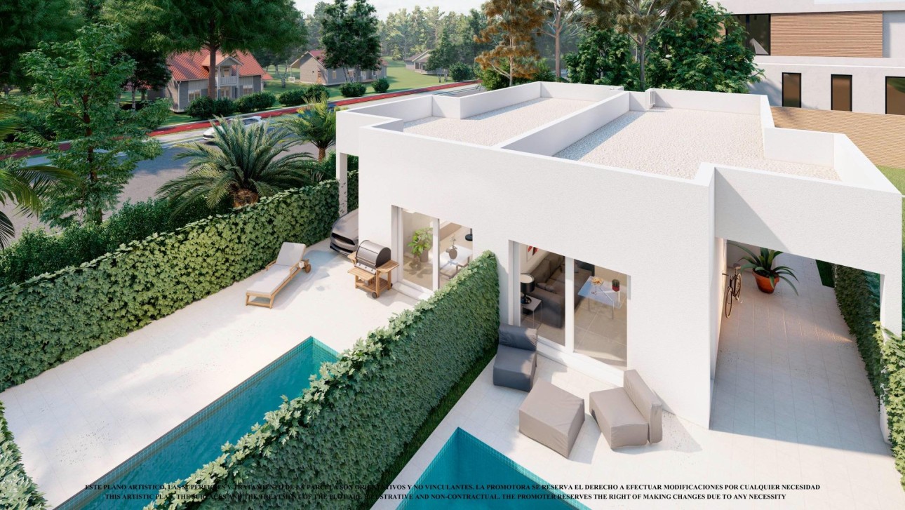 Obra nueva - Villa - Los Alcazares - Serena Golf