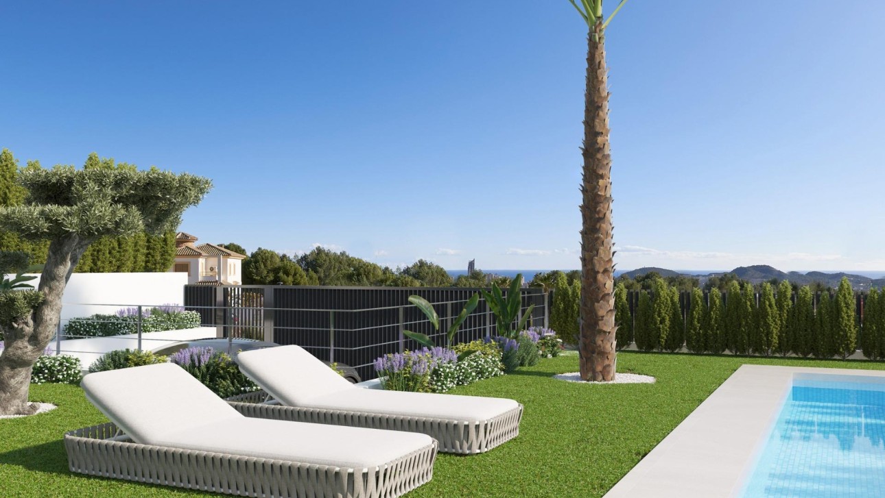 Obra nueva - Villa - Finestrat - Sierra Cortina