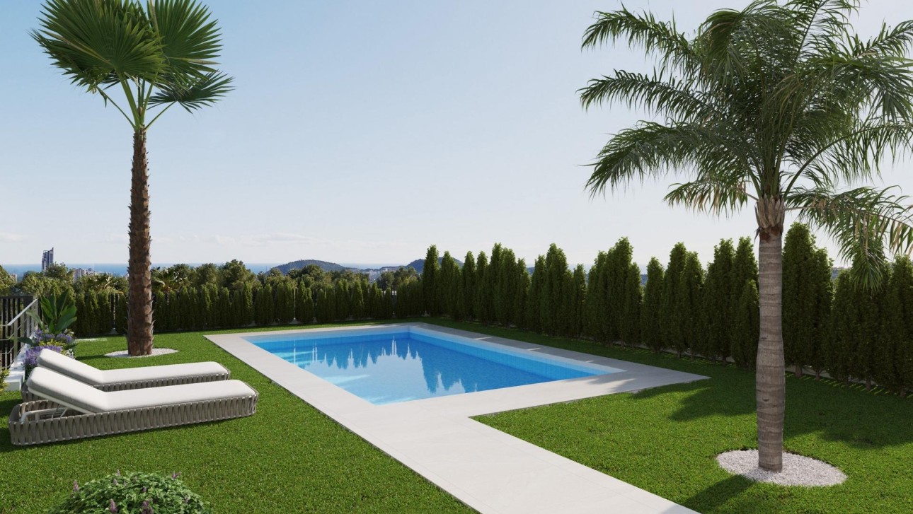 Obra nueva - Villa - Finestrat - Sierra Cortina