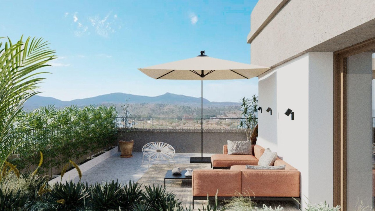 Nieuwbouw Woningen - Apartment - Hondón de las Nieves - Pueblo