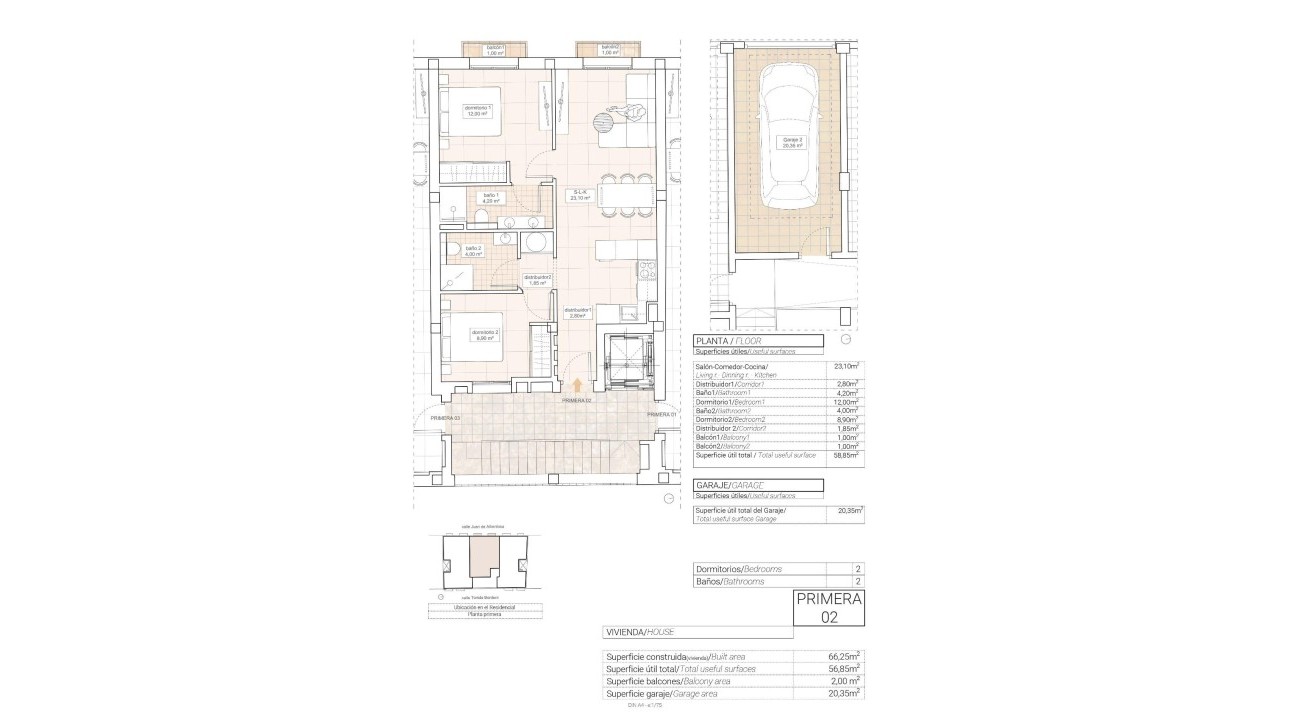 New Build - Apartment - Hondón de las Nieves - Pueblo