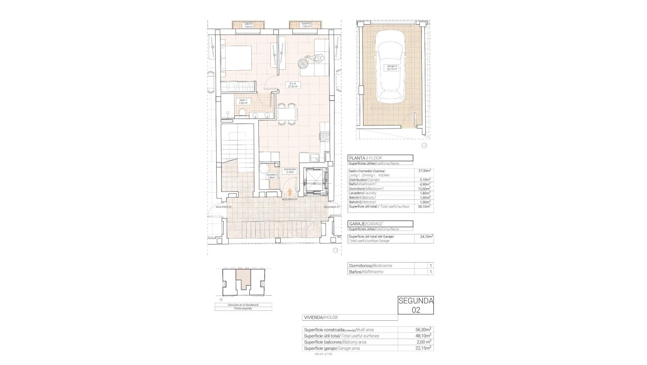 New Build - Apartment - Hondón de las Nieves - Pueblo