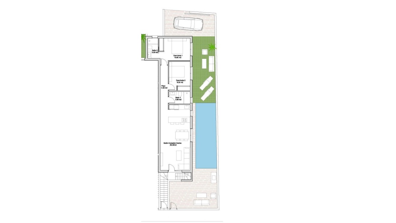 Nouvelle construction - Bungalow - Santiago de la Ribera