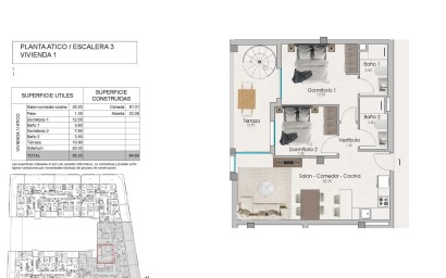 New Build - Penthouse - Santa Pola - Estacion de autobuses