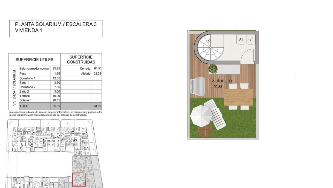 New Build - Penthouse - Santa Pola - Estacion de autobuses