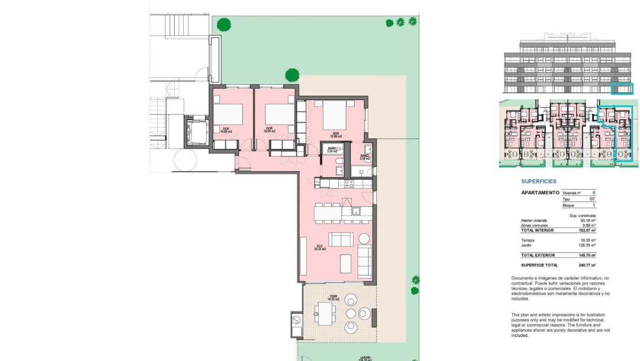 Nieuwbouw Woningen - Apartment - Torre Pacheco - Santa Rosalia Lake and Life Resort