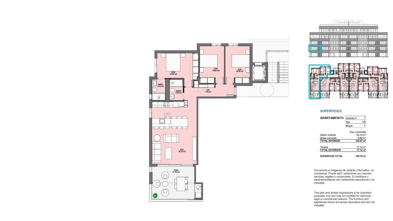 Nieuwbouw Woningen - Apartment - Torre Pacheco - Santa Rosalia Lake and Life Resort