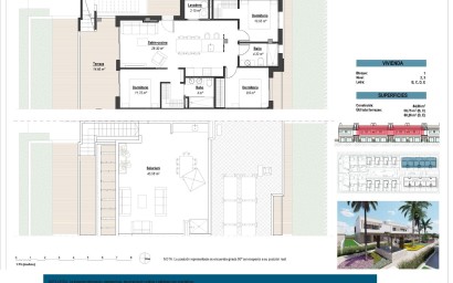 New Build - Bungalow - Los Alcazares - Serena Golf