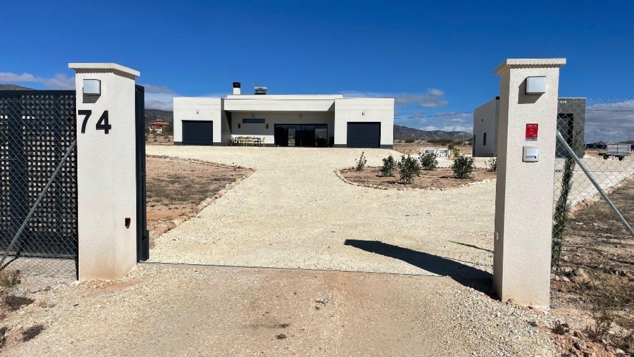 New Build - Villa - Pinoso - Camino Del Prado