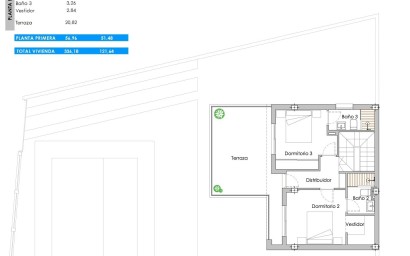 New Build - Villa - San Pedro del Pinatar - Los Plazas