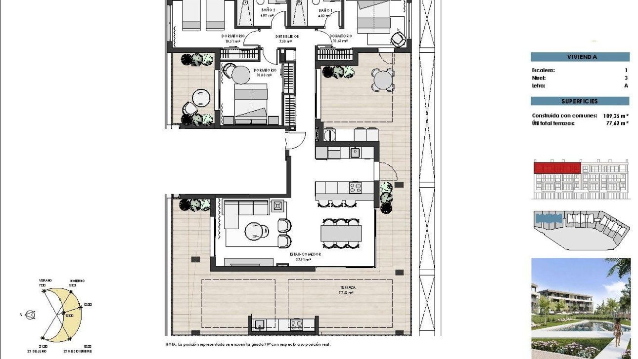 New Build - Penthouse - Torre Pacheco - Santa Rosalia Lake and Life Resort