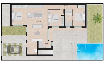 Новое здание - Villa - Torre Pacheco - Roldán
