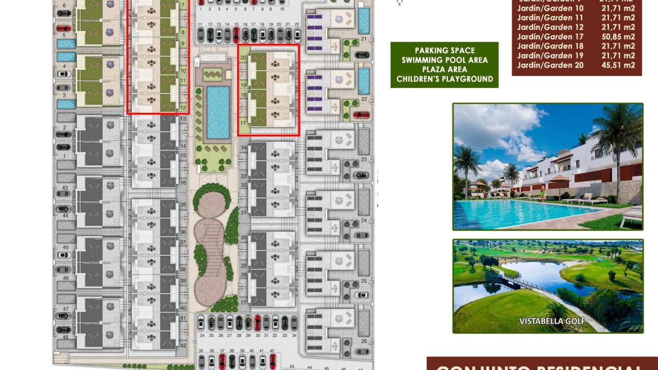 Новое здание - Таунхаус - Orihuela Costa - Vistabella Golf