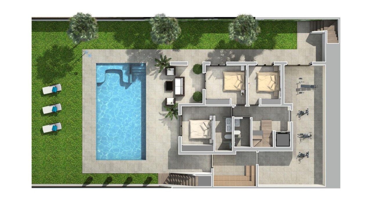 Новое здание - Villa - Rojales - Golf La Marquesa (Ciudad Quesada)