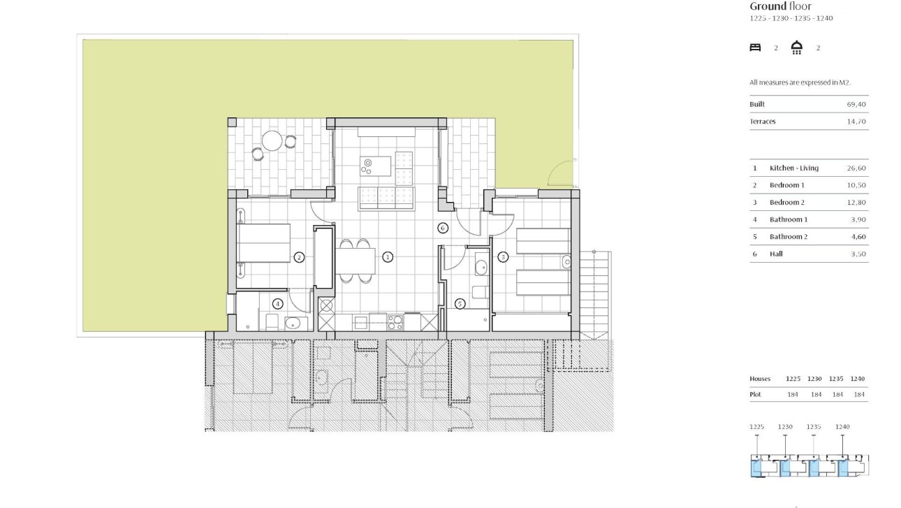 Obra nueva - Bungalow - Algorfa - La Finca Golf