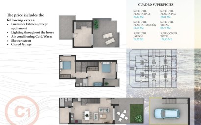 New Build - town house - La Manga del Mar Menor - La Manga