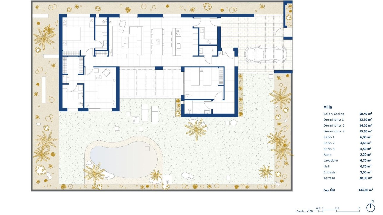 Новое здание - Villa - Baños y Mendigo - Altaona Golf