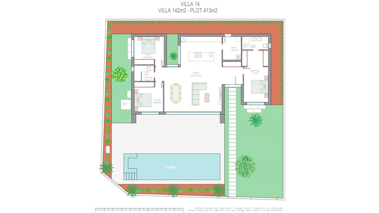 Новое здание - Villa - San Javier - Parque del doce