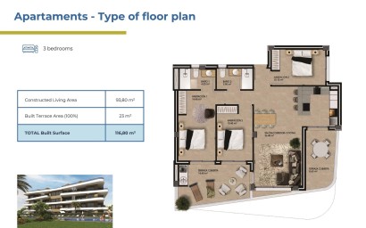 Новое здание - Apartment - Orihuela Costa - La Ciñuelica