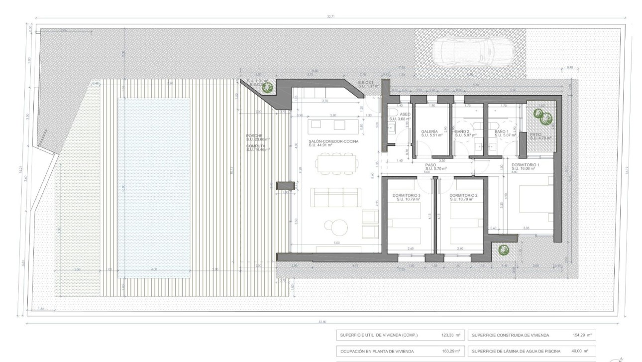 Новое здание - Villa - Aspe - Centro