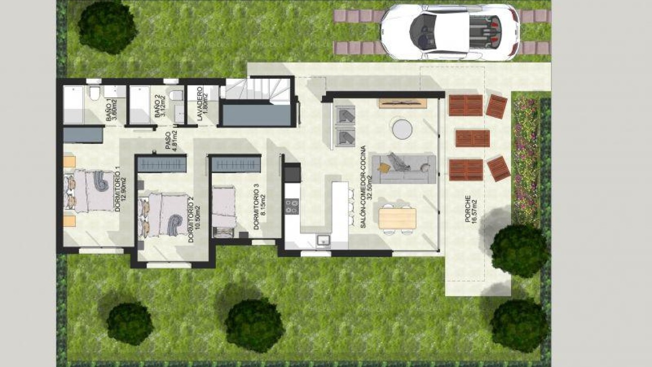 Obra nueva - Villa - Alhama De Murcia - Condado De Alhama Golf Resort