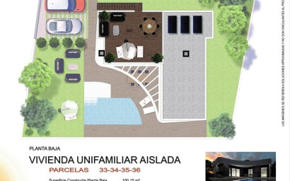 Nieuwbouw Woningen - Villa - Los Montesinos - La Herrada
