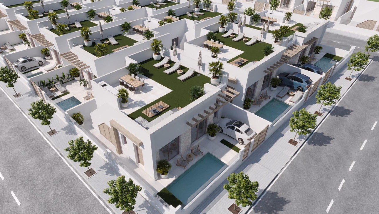 Nieuwbouw Woningen - Villa - Torre Pacheco - Roldán