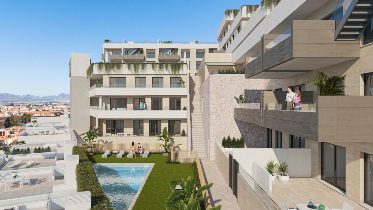 Nieuwbouw Woningen - Apartment - Aguilas - Playa del Hornillo