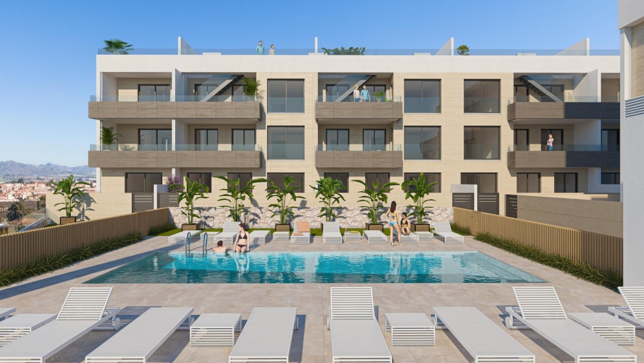 Nieuwbouw Woningen - Apartment - Aguilas - Playa del Hornillo