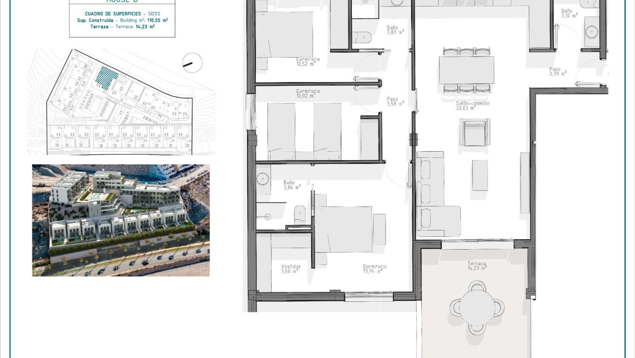 Nieuwbouw Woningen - Apartment - Aguilas - Playa del Hornillo