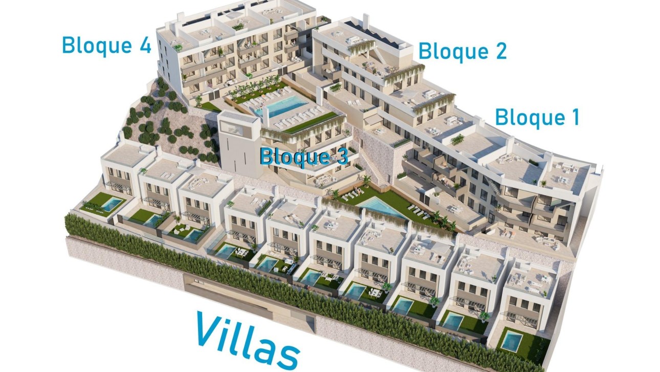Nieuwbouw Woningen - Apartment - Aguilas - Playa del Hornillo