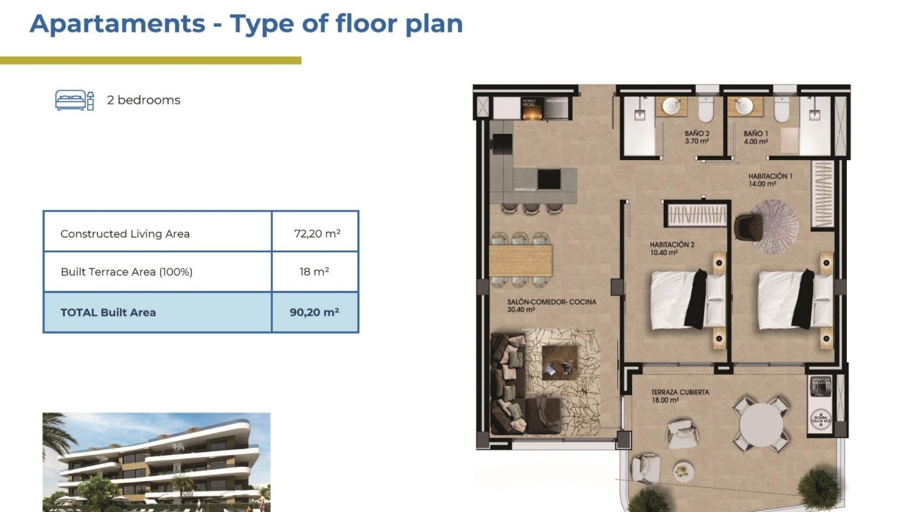 New Build - Apartment - Orihuela Costa - La Ciñuelica