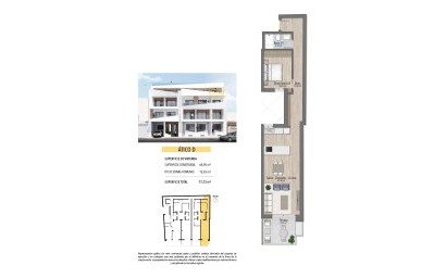 Новое здание - Пентхаус - Torrevieja - Playa de El Cura
