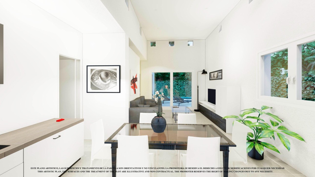 Obra nueva - Villa - Los Alcazares - Serena Golf