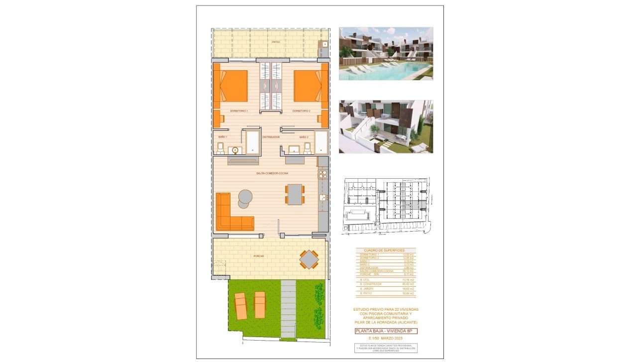 Nouvelle construction - Bungalow - Pilar de la Horadada - pueblo