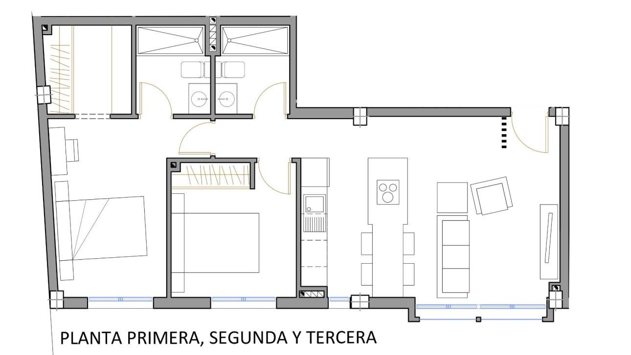 New Build - Apartment - San Pedro del Pinatar - Villananitos