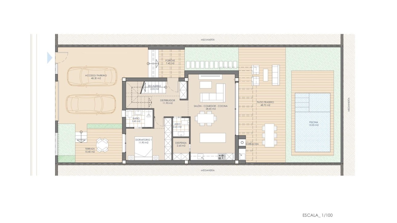 Nieuwbouw Woningen - Villa - San Juan de los Terreros - San Juan De Los Terreros